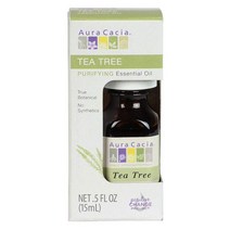 아우라카시아 퓨리파잉 에센셜 오일 티 트리, 1개, 15ml