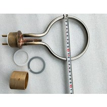 스테인리스 진공 챔버 발생기 누수 산업용 몰딩 연구, 13CM 건조 방지 가열 튜브 1.2 킬로와트