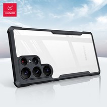 갤럭시 s23 케이스 삼성 호환 23 울트라 Xundd 에어백 충격 방지 투명 PC 전화 커버 S23, [01] For Galaxy S23 Ultra, [01] Black