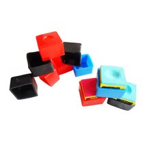 당구초크 쵸크 케이스 용품 Xmlivet 10 개/몫 싼 고무 당구 풀 분필 홀더 hotsales 스누커 케이스 액세서리, 01 mix