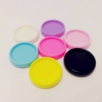 씨거적 볏짚거적 종자거적 30PCS24MM 플라스틱 단단한 느슨한 잎 버섯 구멍 메모장 바인딩 반지 디스크 사, 11 Color mixing1