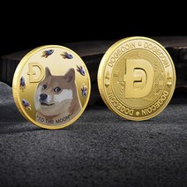 도지코인 동전 화폐 주화 기념 수집 실버