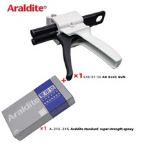 Araldite 에폭시 접착제 카트리지 AB 건 50ml 디스펜스 키트 인상 혼합 3m 총 1:1 1:2, 02 Together 5_01 기타