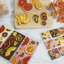 웜푸드 바크초콜릿 재료 키트 낱개상품 bark chocolate kit, 자몽스틱청