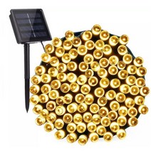 등잔소리 태양광 300 LED 트리등 장식등 32M 줄조명, 22m 온백