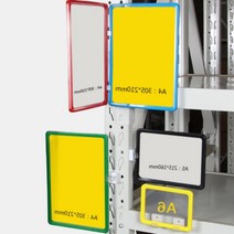 선반 앵글 창고 렉 게시물 거치대 안내판 미술관 매대 테이블, 레드