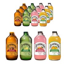 분다버그 핑크자몽 4P + 진저비어4P + 레몬라임4P + 망고4P 세트, 16병