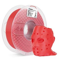 AMOLEN PLA 3D 프린터 필라멘트 레드 우드 필라멘트 1.75mm 20% 실제 목재 1KG, 1-red
