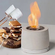 모던 가정용 소형 화덕 벽난로 실내 야외 정원 장식용 컴팩트 휴대용 불꽃 효과