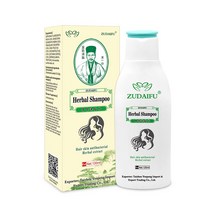 Zudaifu 머리 건선 지루 피부 관리 습진 화합물 초본 샴푸 120ML, 01 1pc
