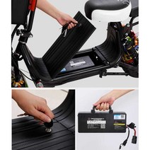 할리 전동스쿠터 배터리, 60v12AH 리튬 배터리 A