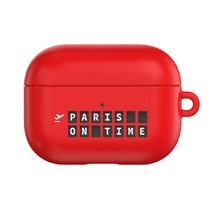 별다섯 디자인 에어팟프로 하드 케이스, 0606_BRW 파리온타임 레드, 없음