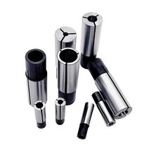 라우터 비트 트리머 1pcs 1/2 1/4 1/8 3.175 6.35 12.7 CNC 어댑터 콜렛 생크 라우터 도구 홀더 밀링 커, 08 6-4