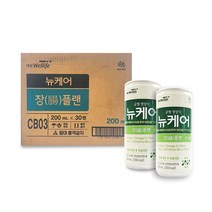 대상웰라이프 뉴케어 장플랜 200mlx30캔, 단품, 단품