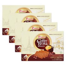 수입과자 브라카 커피 비스킷 15gX24개 4박스 크래커, 브라카 커피 비스킷 15gX24개 4, 15g, 4개