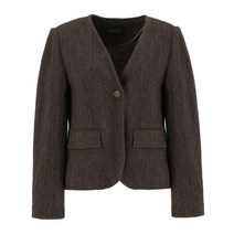 써스데이아일랜드 [여성]노카라 상글 자켓(T226MJK139W) 395941