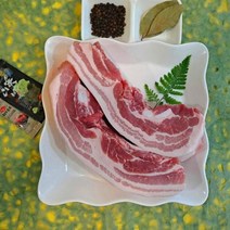 삼겹살 통삼겹살 냉삼 500g 고원돈 통삼겹 캠핑고기, 1.0cm