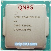 CPU 컴퓨터씨피유QN8G i7 8700K ES CPU 인텔 6 코어 12 스레드 3.2Ghz Z370 및 기타 8 세대 마더 보드 지, 한개옵션0