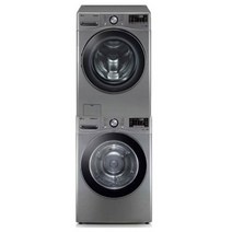 LG전자 트롬 드럼세탁기(21kg)+건조기(19kg)세트 F21VDAP-9VN (F21VDAP+RH19VTAN)(모던스테인리스), 단품