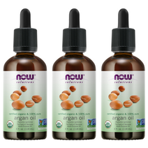 나우푸드 퓨어 아르간 오일, 118ml, 3개