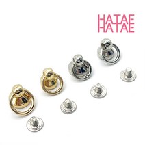 하태하태 오링 솔트레지 한쌍 10mm 8mm 솔트리지 가죽공예 핸드폰줄 만들기, 02.골드 10mm