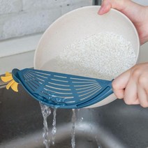 쌀씻기도우미 야채씻기 키친툴 베이킹도구 밀가루채 과일채반 업소용바구니 채망