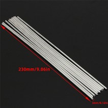 용접봉 롯드 알루미늄 용접봉 3.0mm 저온 이지 멜트 20 개 코어 와이어 솔더링 필요 없음 파우더 금속 가, 02 20Pcs