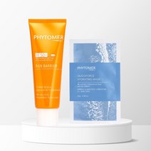 피토메르 선베리어 모이스처라이징 프로텍티브 선스크린 선크림 50m + 피토메르 마스크팩1매