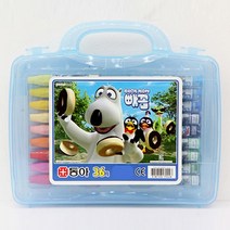 /동아크레파스 36색 남 디자인랜덤 남아크레파스 빼꼼크레파스 동아크레파스 국산크레파스 크레파스36색 +아펜시드몰, ☆정품상품☆