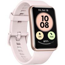 러닝 심박수 체크 HUAWEI WATCH FIT new 스마트 워치 사쿠라 핑크【일본 정규 대리점품】, 한개옵션0