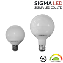 시그마 LED 빔 볼전구 볼구 8w 12w 숏타입 롱타입 효율 1등급, 시그마 빔볼구 12W 롱타입 주백색
