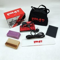 스노우보드 스키 왁싱 왁스 보드 다리미 브러쉬 정비 세트 키트 커버 블레이드, 콤비네이션 c1: 볼라 베니어 왁싱 콤비네이션
