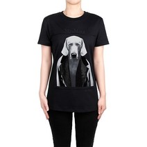 [막스마라] 22FW 블랙 MM도그 티셔츠 MMDOG 010