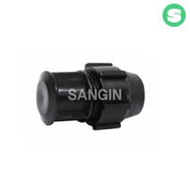 앤드플러그 농업용 PE 자재 부속 밸브 조임식 마무리 농수관 연결 관수자재, 앤드플러그 - 30mm