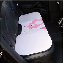 대홍샵 딸기곰 차량용 시트커버 랏소베어, 뒷좌석 방석 1개