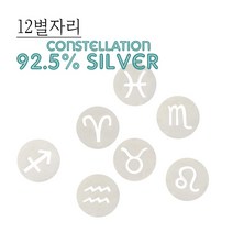 존SCC 실버 컨스텔레이션 라운드 귀걸이 (7435781)
