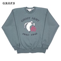 그롭스 고스트 아미 스웨트 셔츠 - 카키