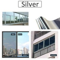 창문 창 시트지 필름 유리용 색조 개인 정보 를위한 편도 미러 자동차 자체 접착 홈 유리 착색 태양열 UV 사무실 용 열 제어, 40x300 cm, Silver silver
