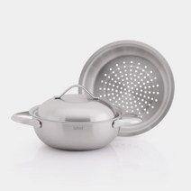 [세신 퀸센스] 리파인드 인덕션 포스 에스디 웍 찜냄비 20cm