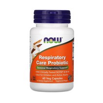 나우푸드 Respiratory Care Probiotic 120억 60베지캡슐 락토바실루스