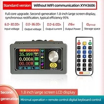 DC 컨버터 모듈 차량용 변환 통신 가변 전압 XYH3606 DC 부스트 벅 컨버터 CC CV 0-36V 6A 전력 모듈 조정, 02 XYH3606