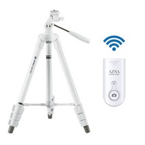 아즈나 카메라 스마트폰 삼각대 P300, 02.DIGI - 3400 + 리모컨 세트 (화이트)