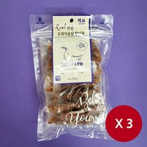 먹보 리얼 안심수제 오리가슴살말이롤180g X 3개