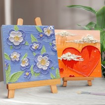 취미 DIY 디지털 유화 세트 아크릴 소재 카페 거실 방 인테리어 꾸미기, O