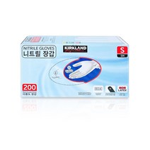 커클랜드 시그니춰 다용도 니트릴 장갑, 소(S), 200매, 1개