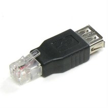 케이블 젠더 OKU0272 USB 젠더. USB 2.0 type A암 RJ11 수