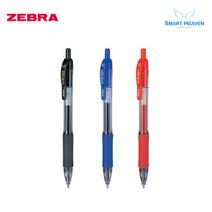 제브라 사라사 중성펜 1.0mm, 사라사 - 1.0mm, 블랙 (JJE3-BK)