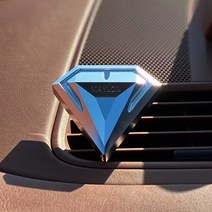 마일론 갤러리2 명품 차량용 방향제 고급 자동차 송풍구 디퓨저 리필, Silver, 클린코튼, 쇼핑백 없음