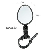 전기 스쿠터 백미러 kugoo m4 M365 프로 Qicycle 자전거 제로 8 10 액세서리, 50mmx70mm