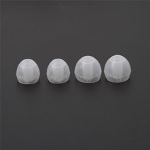 블루투스이어폰이어캡 이어폰 팁 Shure SE846 SE535 SE425 SE315 SE215 헤드폰 액세서리 용 소프트 실리콘 캡 이어 버드 커버 교체 호환 교체용이어팁, 03 WH